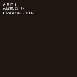 #1E1711 - Rangoon Green Color Image